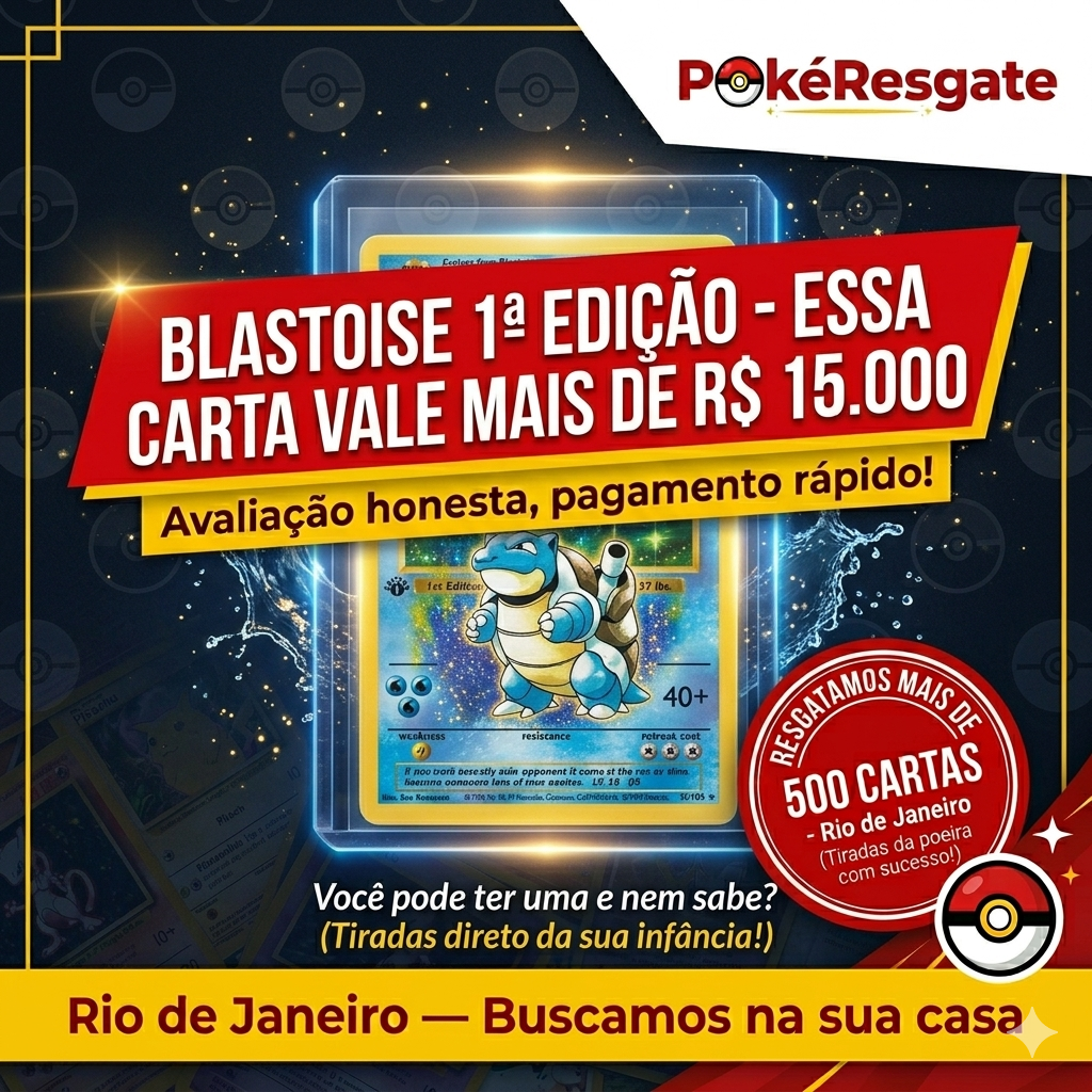 Blastoise R$15.000+